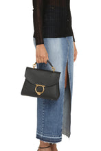 Load image into Gallery viewer, Gancini pebbled leather handbag