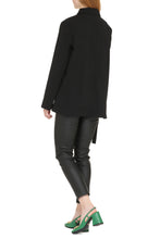 Load image into Gallery viewer, Baccala one button stretch wool blazer