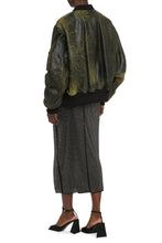 Load image into Gallery viewer, Anja lambskin bomber jacket