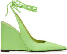Load image into Gallery viewer, Vaughn leather pointy-toe slingback