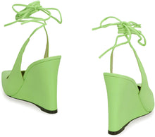 Load image into Gallery viewer, Vaughn leather pointy-toe slingback