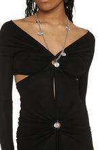Load image into Gallery viewer, Draped jersey dress