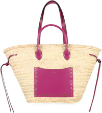 Load image into Gallery viewer, Cadix raffia tote bag