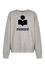 Load image into Gallery viewer, Mikoy logo detail cotton sweatshirt