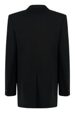 Load image into Gallery viewer, Nevim double-breasted wool blazer