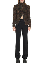 Load image into Gallery viewer, Reanna high collar zipped cardigan