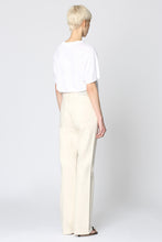 Load image into Gallery viewer, Zewel Logo print linen t-shirt
