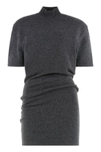 Load image into Gallery viewer, I live in a chestnut knitted dress.
