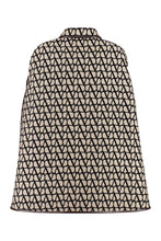 Load image into Gallery viewer, Wool cape coat