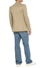 Load image into Gallery viewer, Cotton double-breasted blazer