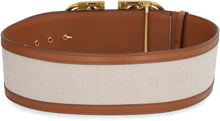 Load image into Gallery viewer, Valentino Garavani - Canvas and leather belt