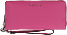 Load image into Gallery viewer, Jet Set continental leather wallet