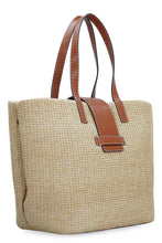 Load image into Gallery viewer, Mercato raffia tote bag