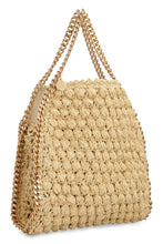 Load image into Gallery viewer, Mini Falabella raffia tote bag