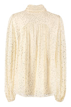 Load image into Gallery viewer, Polka-dot silk blouse