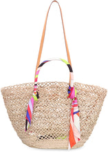 Load image into Gallery viewer, Bon Bon raffia tote bag
