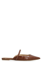 Load image into Gallery viewer, Jessa Flex leather pointy-toe slippers