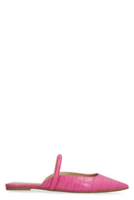 Load image into Gallery viewer, Jessa Flex leather pointy-toe slippers