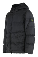 Load image into Gallery viewer, Down jacket with hood in nylon fabric