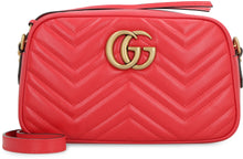 Load image into Gallery viewer, GG Marmont quilted leather crossbody bag