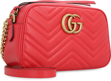 Load image into Gallery viewer, GG Marmont quilted leather crossbody bag