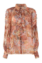 Load image into Gallery viewer, Kaleidoscope ruffled shirt