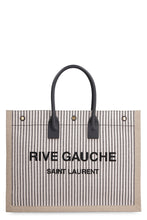 Load image into Gallery viewer, Rive Gauche canvas tote bag