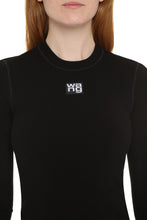 Load image into Gallery viewer, Logo patch long sleeve top