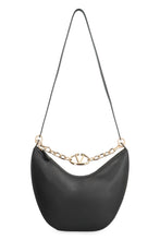 Load image into Gallery viewer, VLogo Moon leather hobo-bag