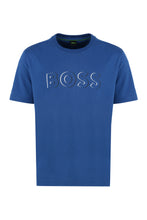Load image into Gallery viewer, Cotton crew-neck T-shirt