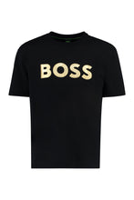 Load image into Gallery viewer, Cotton crew-neck T-shirt