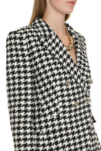 Load image into Gallery viewer, Houndstooth double breast blazer