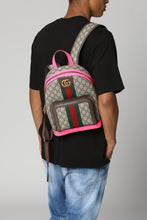 Load image into Gallery viewer, Ophidia GG supreme fabric backpack