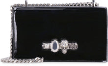 Load image into Gallery viewer, Patent leather Mini Jewelled Satchel bag