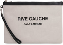 Load image into Gallery viewer, Logo print flat pouch