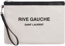 Load image into Gallery viewer, Logo print flat pouch