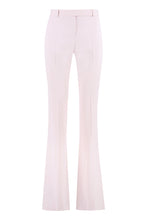 Load image into Gallery viewer, Flared crêpe trousers