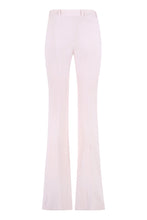 Load image into Gallery viewer, Flared crêpe trousers