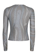 Load image into Gallery viewer, Cardigan in Jersey Lamé