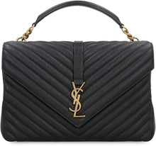 Load image into Gallery viewer, College quilted leather bag