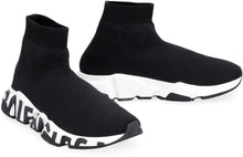 Load image into Gallery viewer, Speed Graffiti knitted sock-sneakers