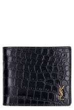 Load image into Gallery viewer, Logo leather wallet