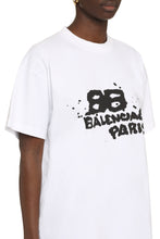 Load image into Gallery viewer, Cotton crew-neck T-shirt