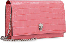Load image into Gallery viewer, Skull croco-print leather bag