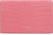 Load image into Gallery viewer, Skull croco-print leather bag