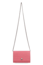 Load image into Gallery viewer, Skull croco-print leather bag
