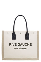Load image into Gallery viewer, Rive Gauche canvas tote bag