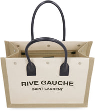 Load image into Gallery viewer, Rive Gauche canvas tote bag