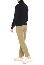 Load image into Gallery viewer, Cardigan with leather frontal panel