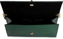 Load image into Gallery viewer, Skull printed leather crossbody bag
